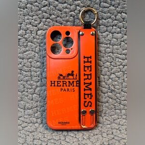 Hermes orange iPhone 12 phone case